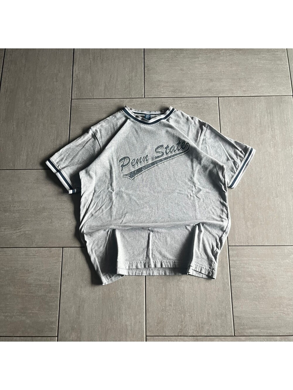 HYP Penn State Vintage Style Ringer T-Shirt Large